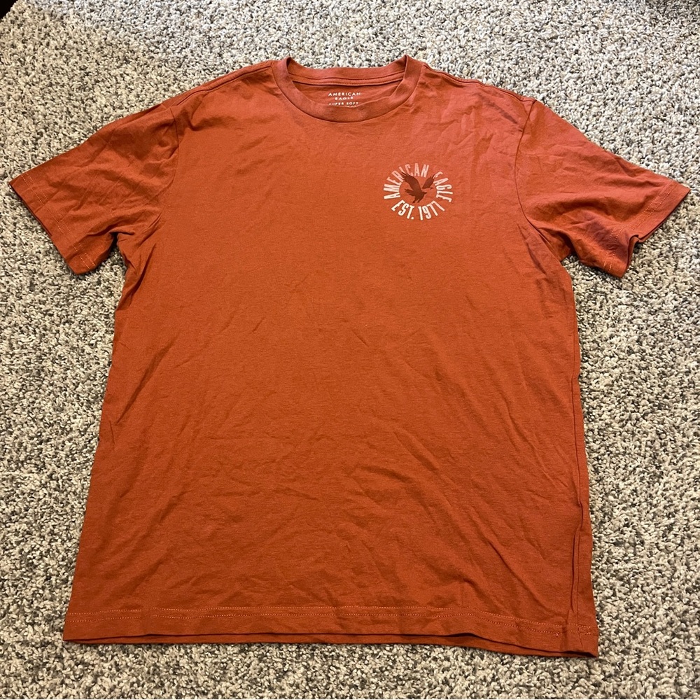 Men's AE Burnt Orange Tee-S